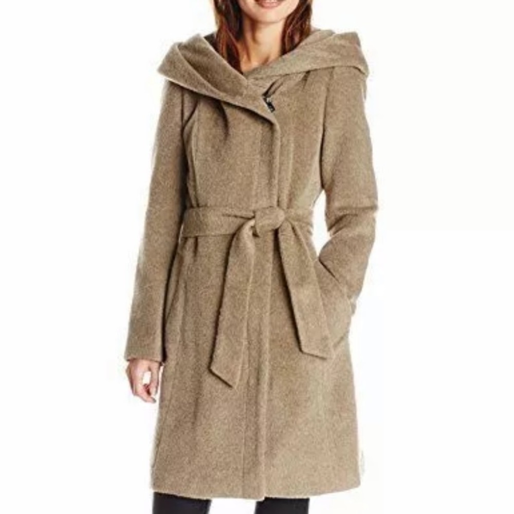 Cole Haan Suri Alpaca and wool blend coat
